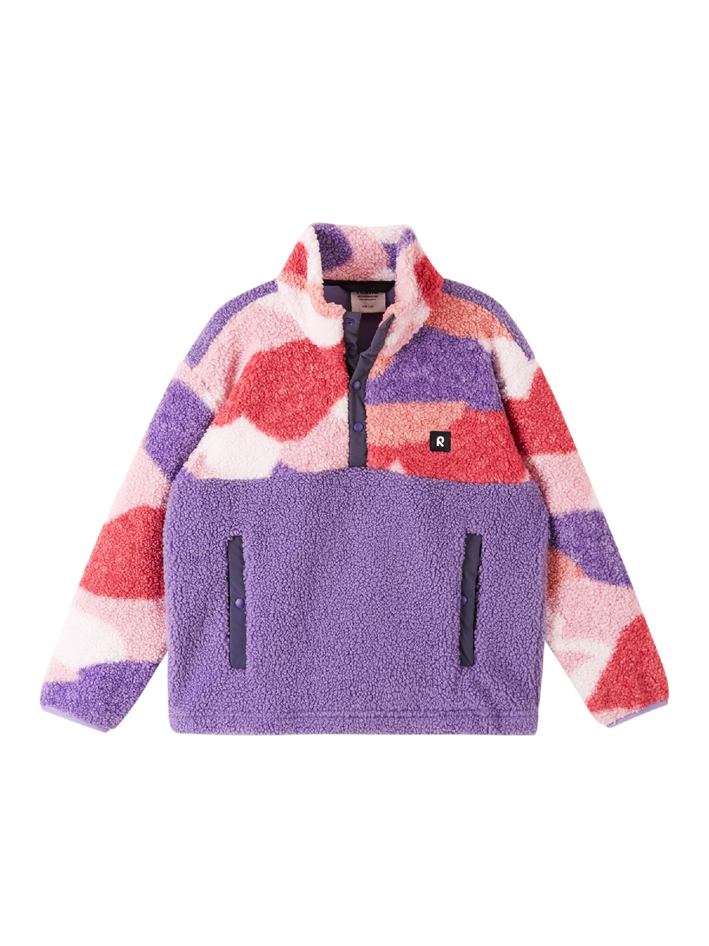 Veste en polaire 'Muhku' Reima en violet : devant