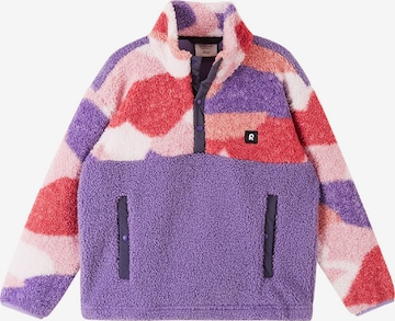 Veste en polaire 'Muhku' Reima en violet : devant