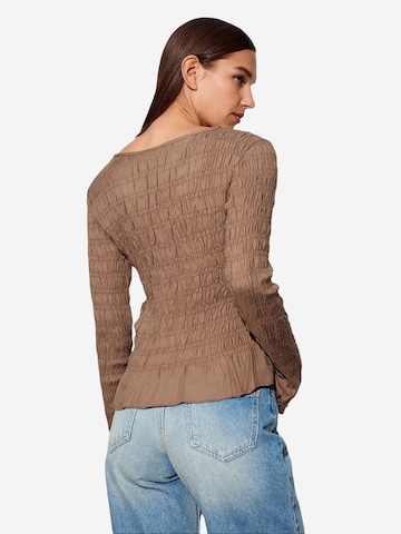 Camicia da donna 'Blusen' di Dilvin in marrone