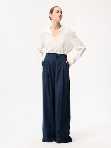 adl Wide leg Pants in Blue