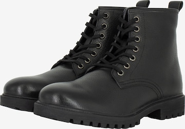 DreiMaster Vintage - Botas con cordones en negro