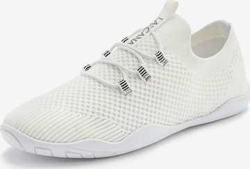 LASCANA Sneakers in White: front