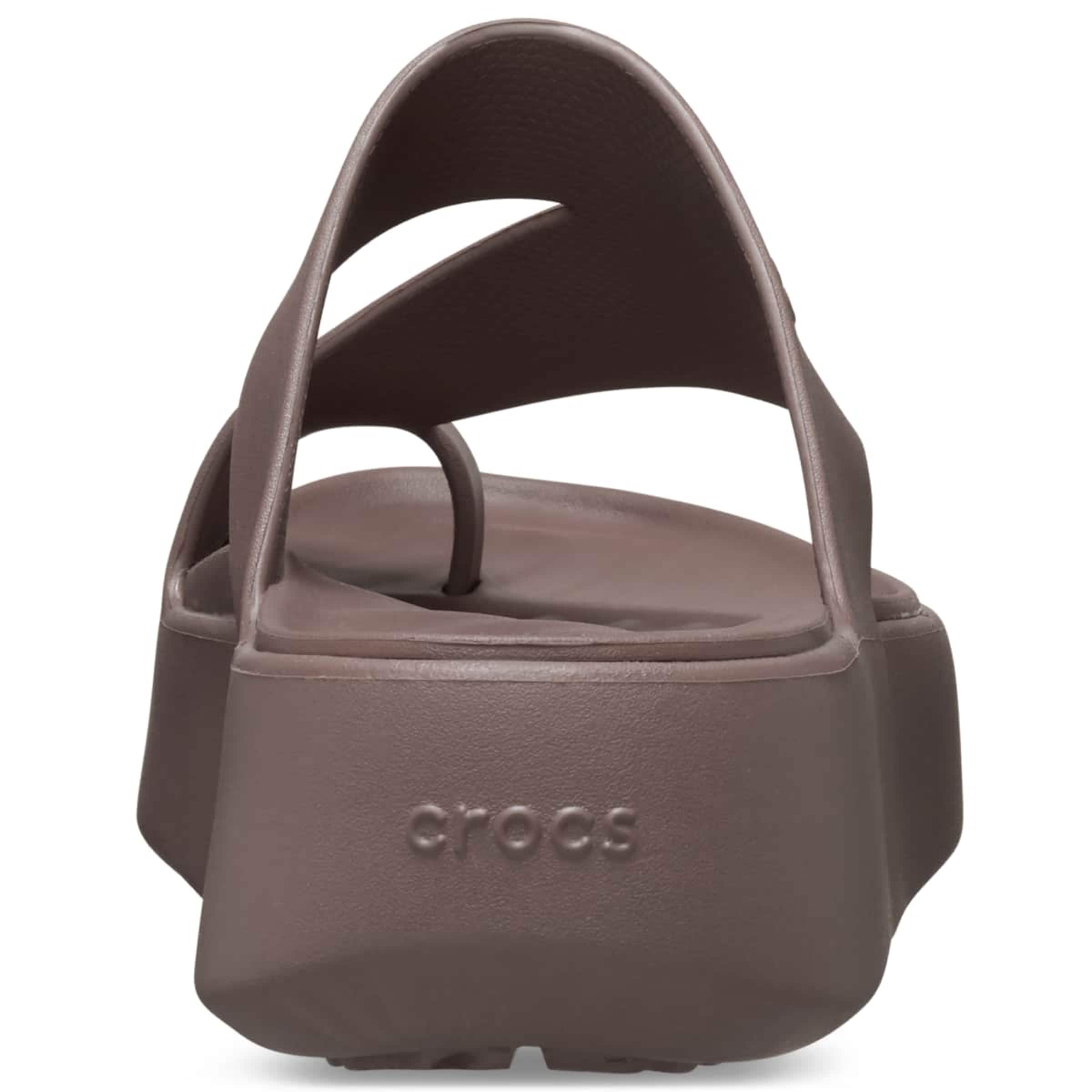 Crocs Sandały w kolorze brązowy: przód