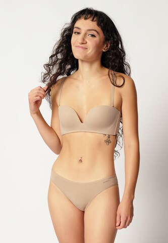 Skiny - Bandeau Sujetador en beige