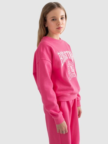 BIG STAR Sweatshirt 'GEORGINA' in Roze
