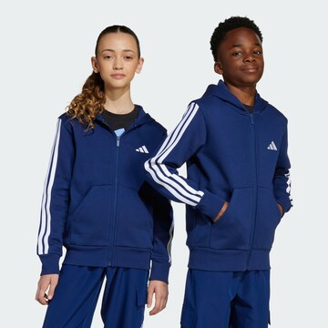 ADIDAS SPORTSWEAR Sportief sweatvest 'Essentials' in Blauw: voorkant