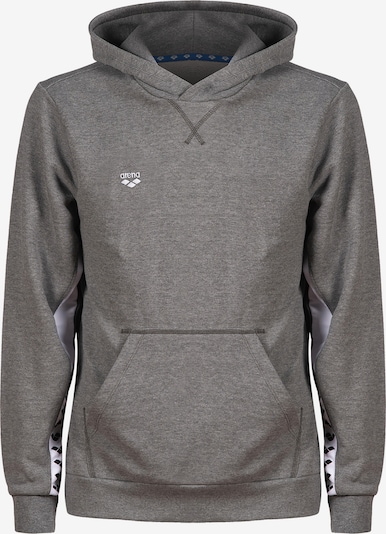 ARENA Αθλητική μπλούζα φούτερ 'ICONS' σε γκρι / μαύρο / λευκό, Άποψη προϊόντος