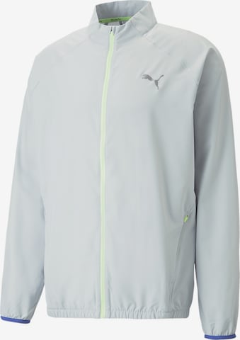 PUMA Athletic Jacket 'Run Ultraweave' in Grey: front
