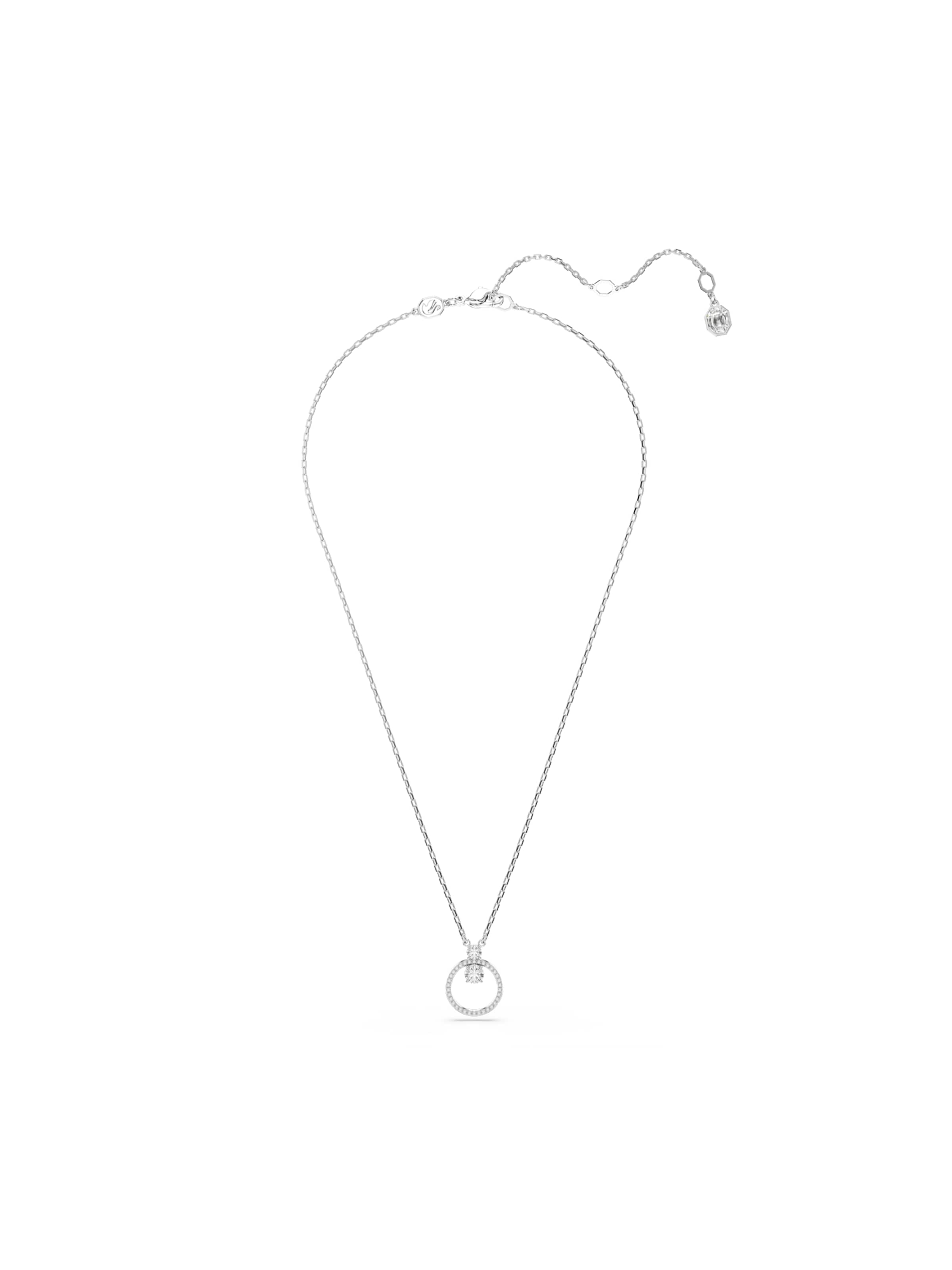 Swarovski Łańcuszek 'Constella' w kolorze srebrny: przód