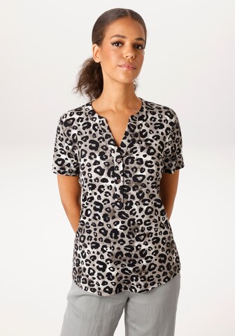 Aniston CASUAL Shirt in Grey: front