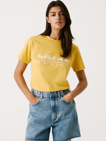 Maglietta 'Red Bull Racing x Pepe Jeans' di Red Bull Racing x Pepe Jeans in giallo: frontale