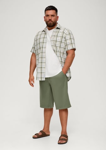 s.Oliver Men Big Sizes Regular Shorts 'Detroit' in Grün