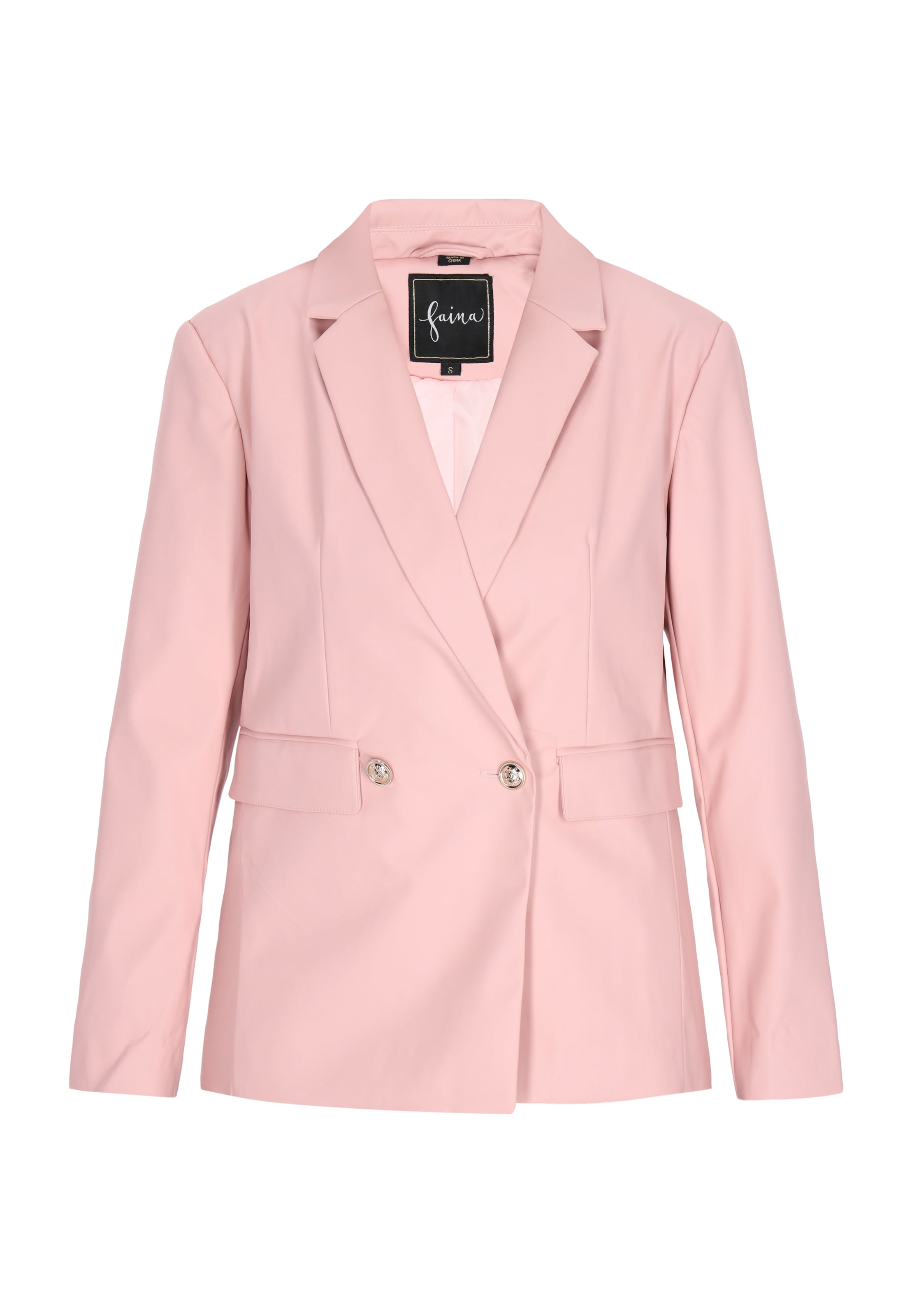 faina - Blazer 'Classy Look' em rosa: frente