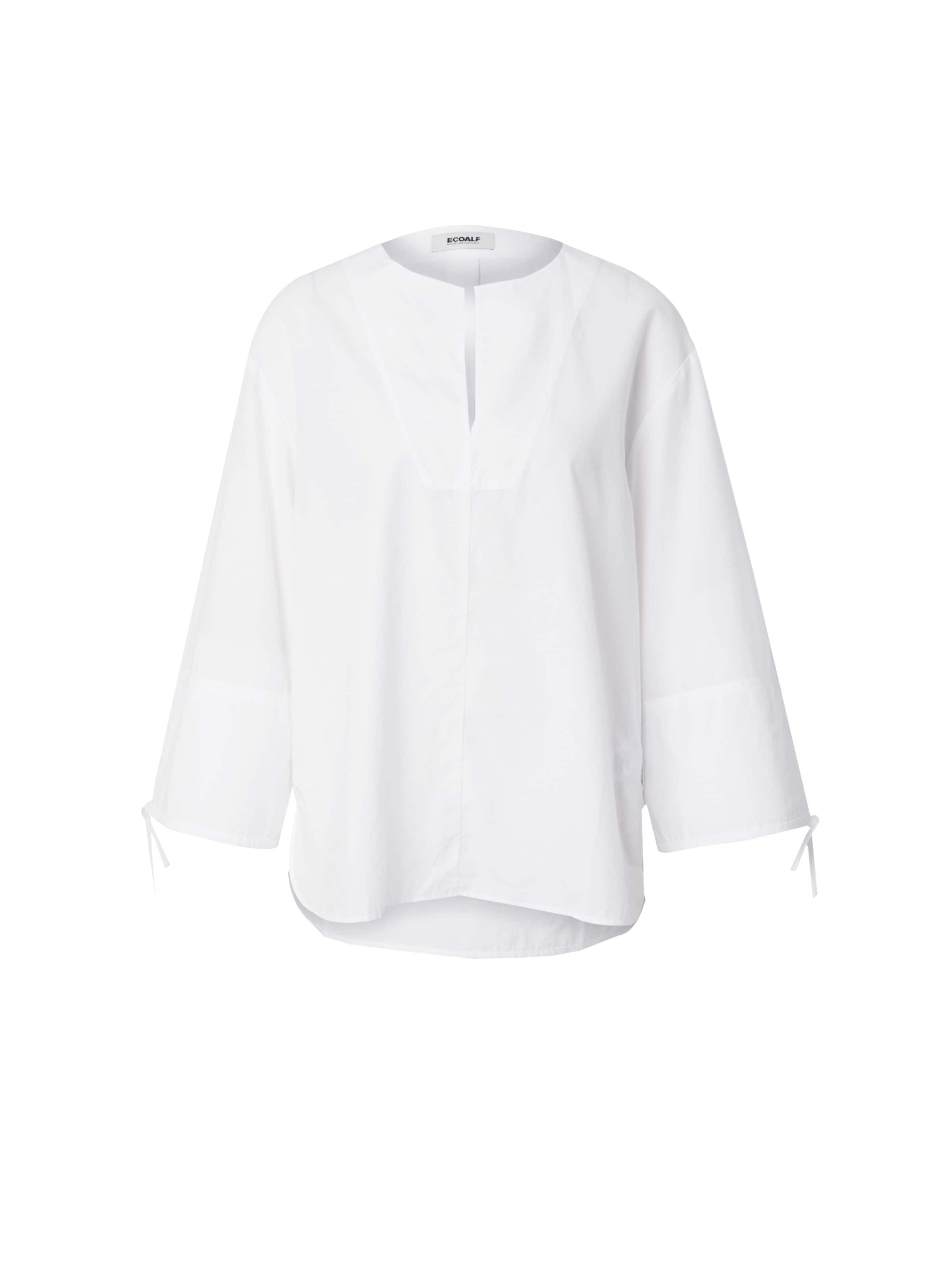 ECOALFBluza 'JENAALF' - bijela boja: prednji dio