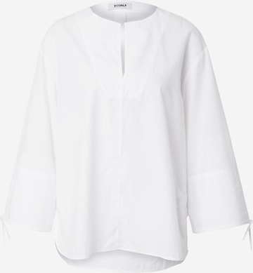 Camicia da donna 'JENAALF' di ECOALF in bianco: frontale