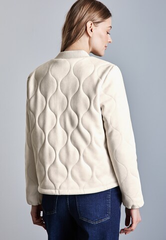 STREET ONE Velours Steppjacke in Beige