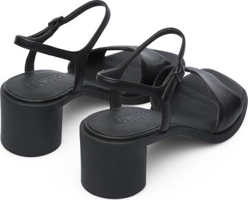 CAMPER Strap Sandals in Black
