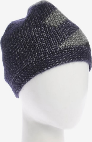 Fendi Mütze M in Blau: Vorderseite