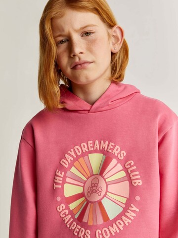 Scalpers Sweatshirt 'Sole' in Roze