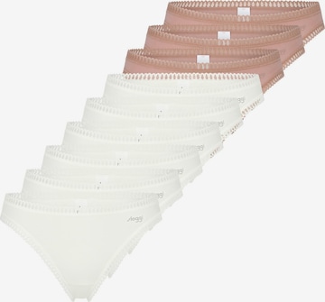 SLOGGI Thong 'GO Crush' in Beige: front