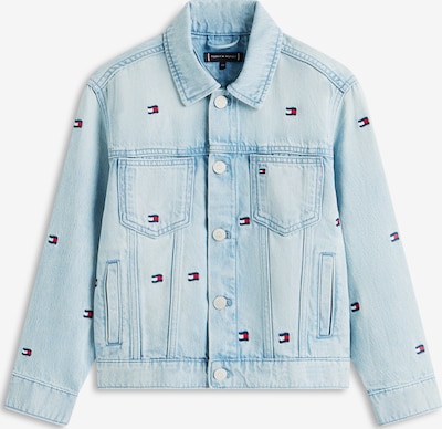 TOMMY HILFIGER Välikausitakki koossa 98 värissä vaaleansininen / tummansininen / punainen, Tuotenäkymä