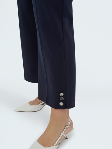 Fiorella Rubino Tapered Broek in Blauw