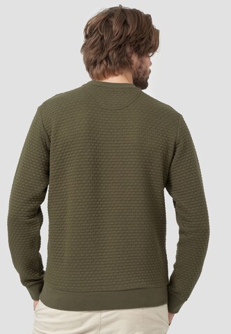 INDICODE JEANS Sweatshirt 'Dash' in Groen