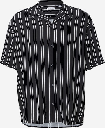 JACK & JONES Рубашка 'JJEJeff' в Черный: спереди