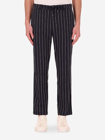 Distretto12 Regular Broek 'Paco' in Blauw: voorkant