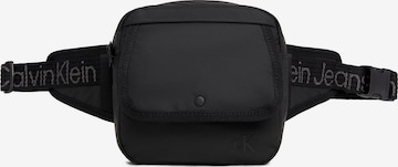 Calvin Klein Jeans Fanny Pack in Black: front