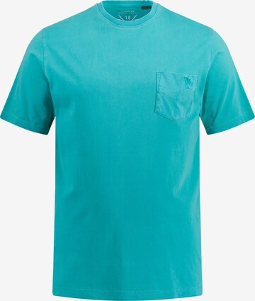 T-Shirt JP1880 en bleu : devant