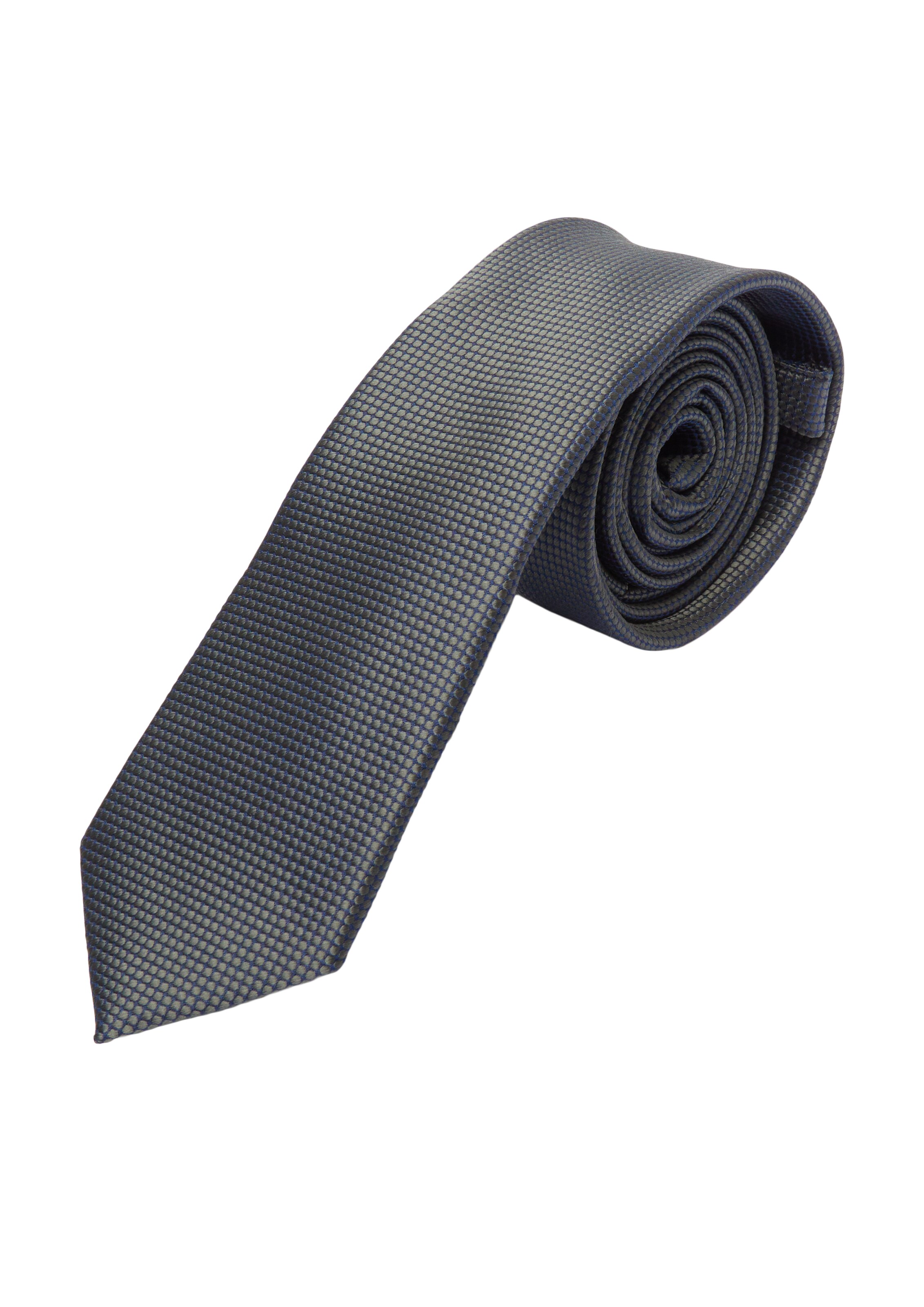 s.Oliver BLACK LABEL Krawatte in Grau: Vorderseite