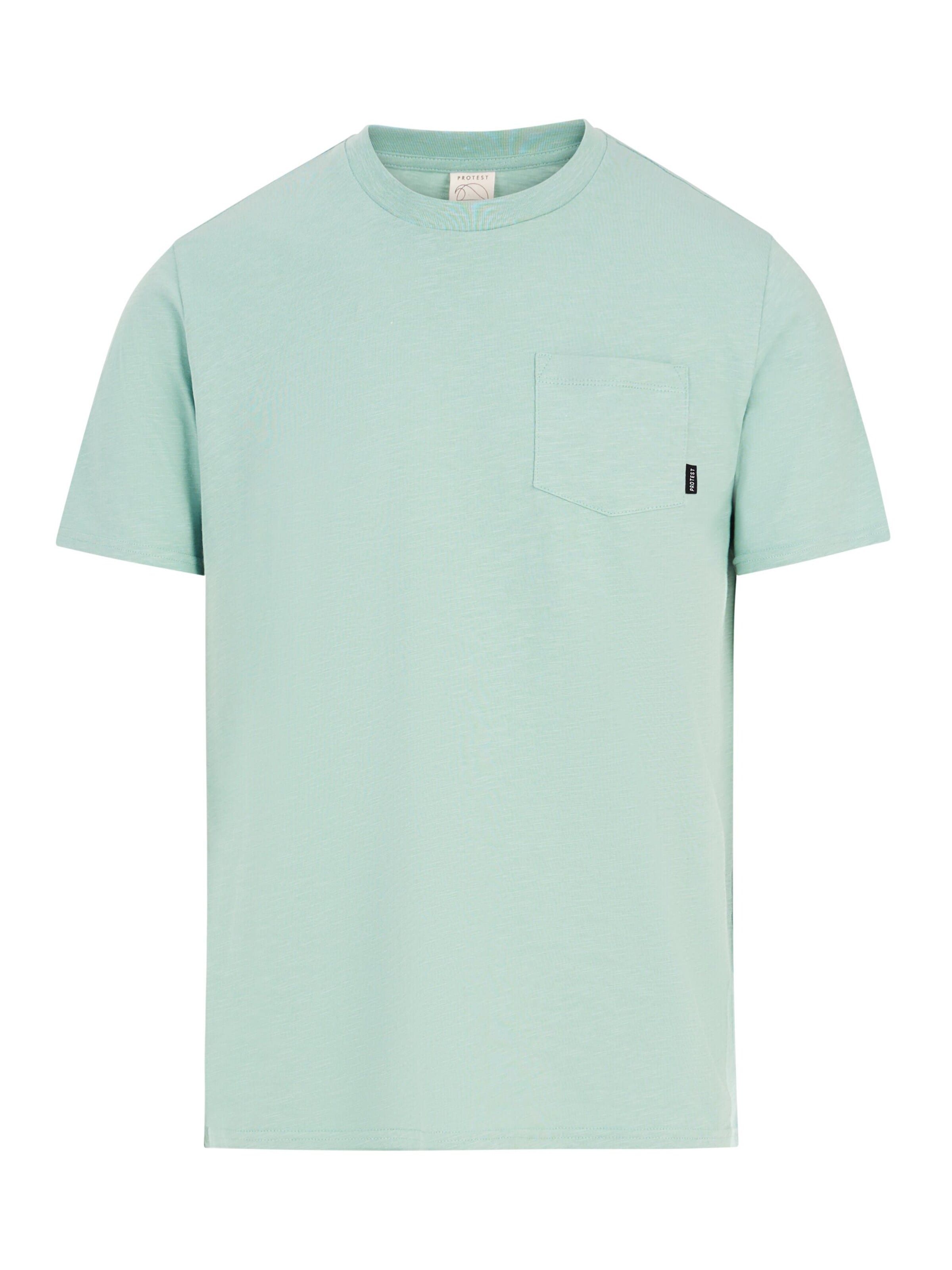PROTEST Shirt 'PRTCruz' in Groen: voorkant