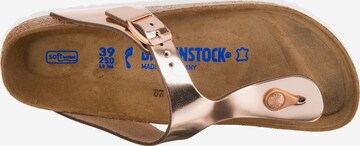 BIRKENSTOCK Zehentrenner 'Gizeh' in Gold