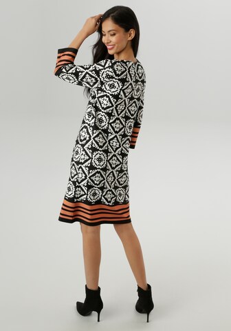 Aniston SELECTED Kleid in Schwarz