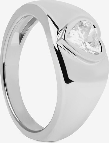 P D PAOLA Ring in Silver: front