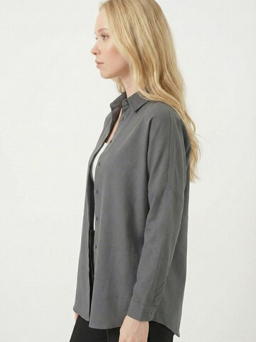 Bigdart - Blusa 'Hemden' em cinzento