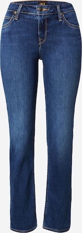 Lee Teksapüksid 'Marion', värv sinine: eest vaates