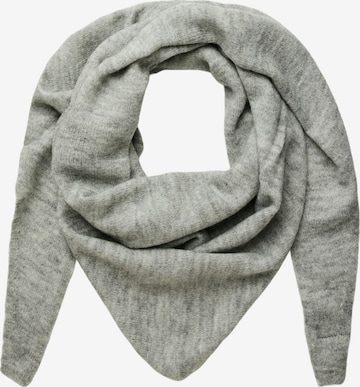 PIECES Scarf in Grey: front