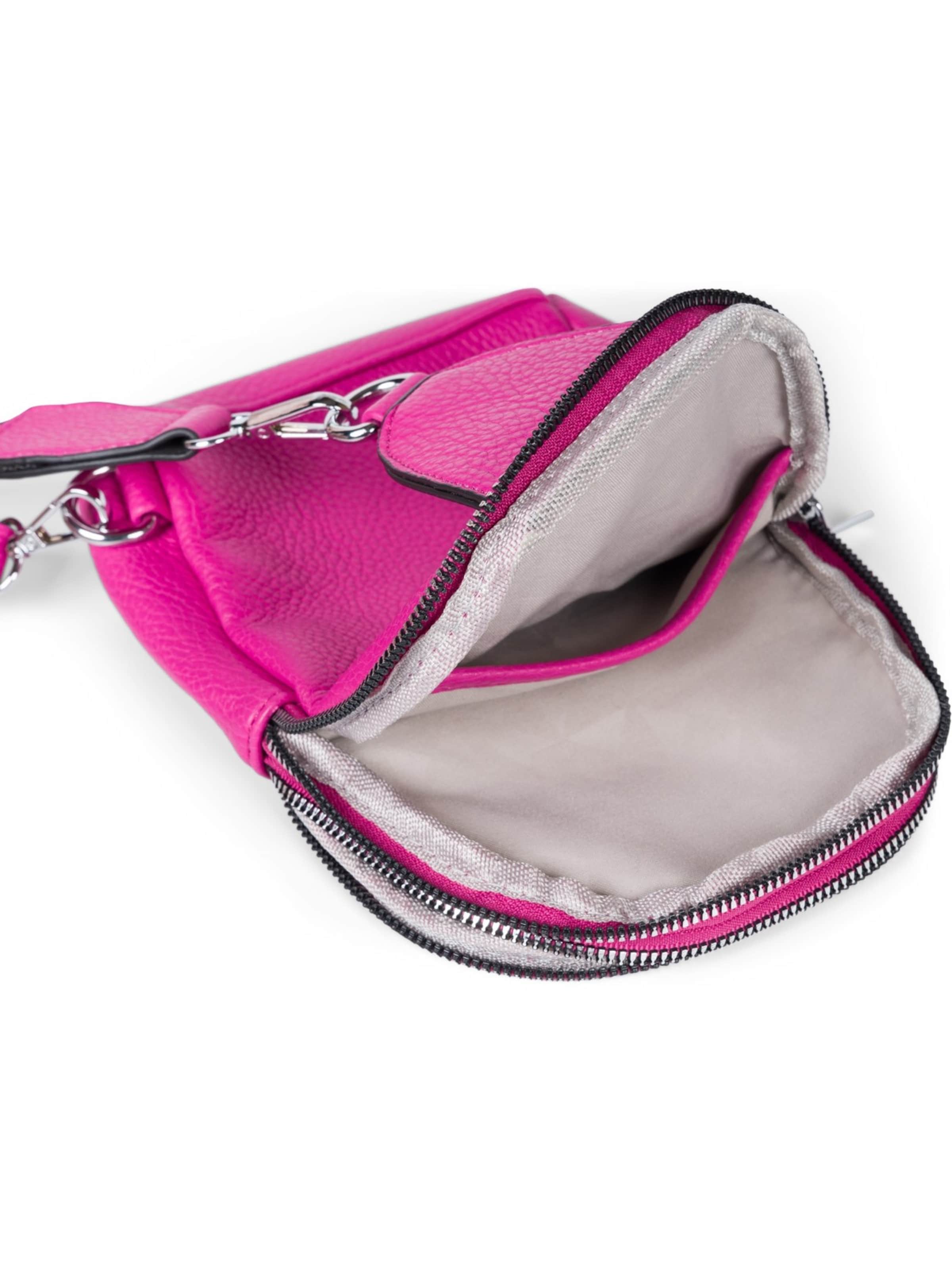 styleBREAKER Umhängetasche 'One Shoulder Rucksack Uni' in Pink