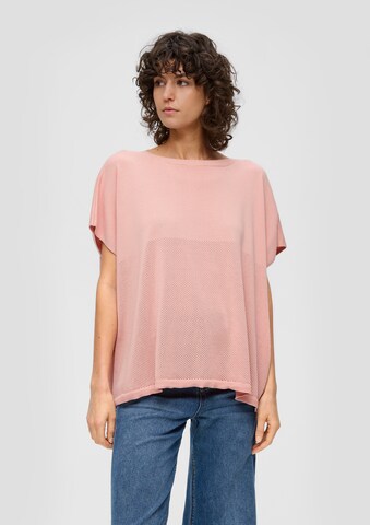 s.Oliver Cape in Pink: front