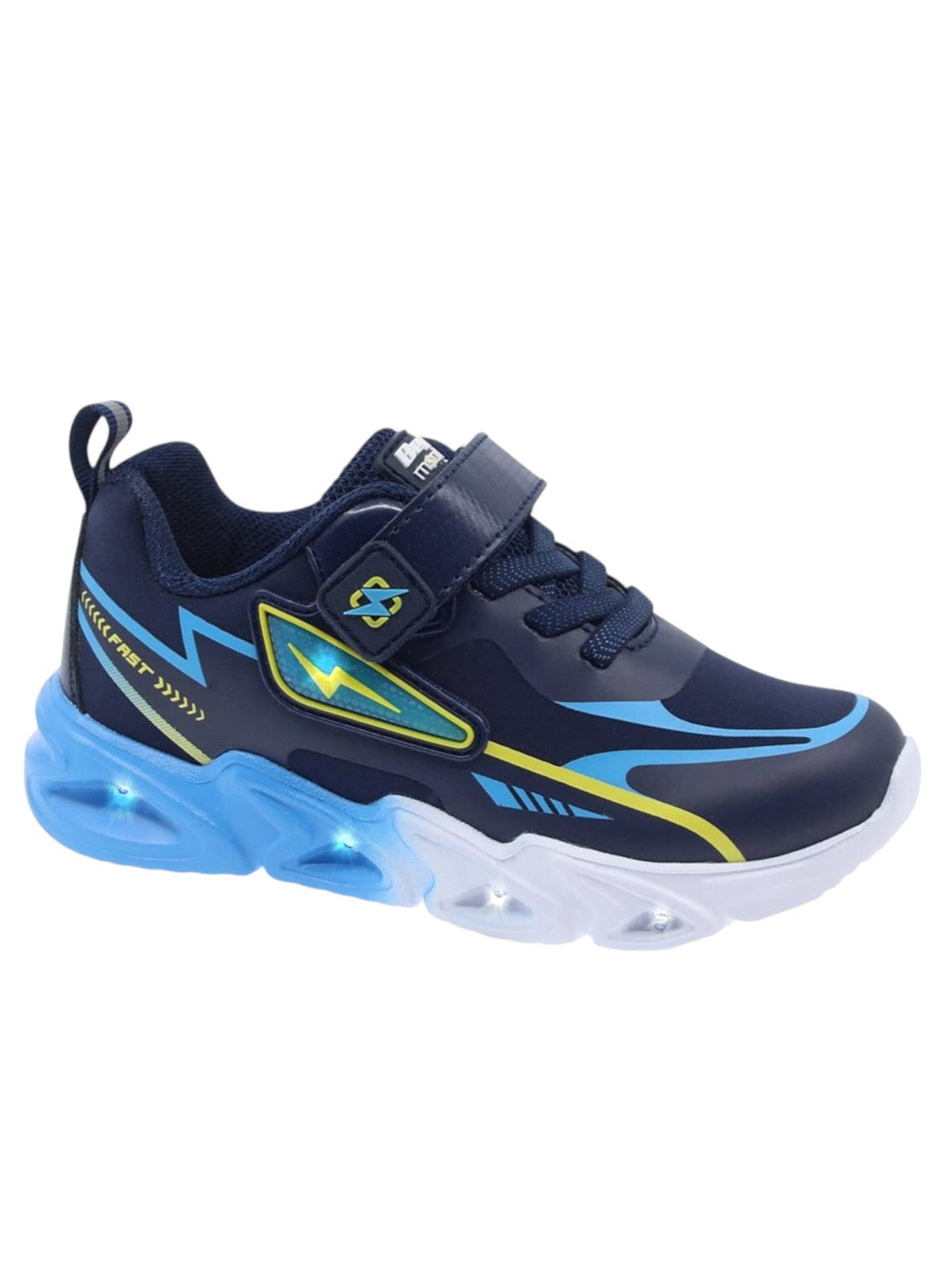 Beppi Sneakers 'Lighting Shoes' in Blauw: voorkant