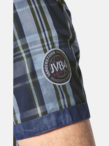 Jan Vanderstorm Comfort fit Button Up Shirt ' Landotan ' in Blue