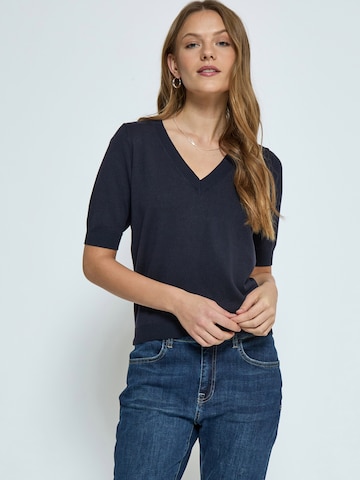Pullover 'Milla' di minus in blu: frontale