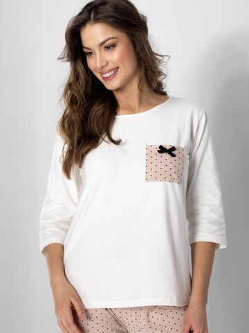 Pigiama 'Eliza' di Momenti Per Me in beige