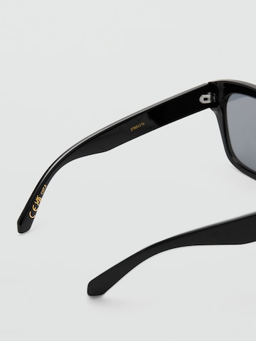 MANGO Okulary przeciwsłoneczne 'NICE' w kolorze czarny