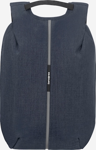 SAMSONITE Backpack 'Securipak' in Blue: front