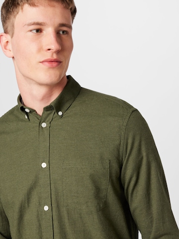 minimum Klasický střih Košile 'Jay' – zelená