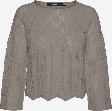 Pull-over 'VMGinger' VERO MODA en gris : devant