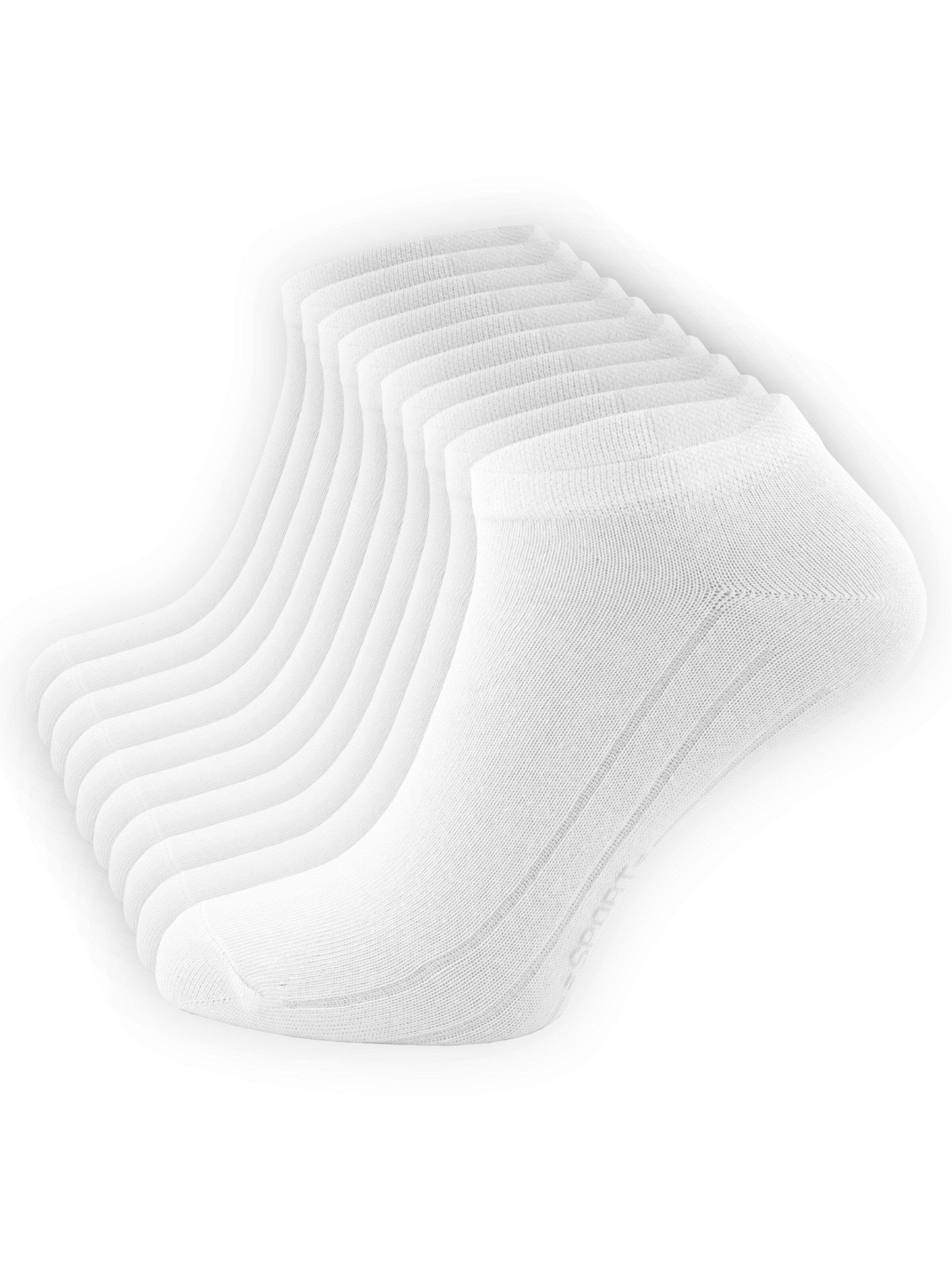 Cotton Prime - Meias de desporto em branco: frente